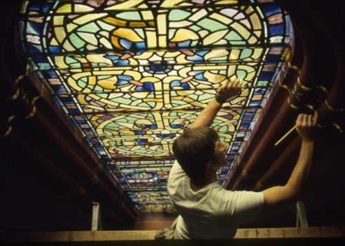 Battell Chapel Paint Restoration